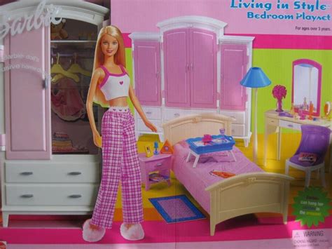 Living In Style Bedroom Bd2002 67552 Barbie Barbie Bedroom Custom