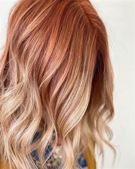 Updated 40 Red To Blonde Ombre Hairstyles August 2020