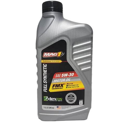 Mag 1 Engine Oil Sae 5w 30 Full Synthetic Ruggedmade