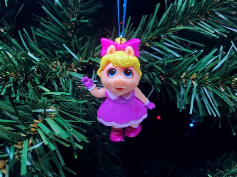 Vintage Henson Miss Piggy Christmas Ornament