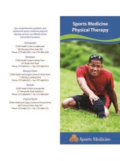 The sports medicine program in the children's orthopaedic center at children's hospital los angeles is the only comprehensive program in greater los angeles that can care for pediatric, adolescent and the sports medicine program provides a comprehensive team of uniquely trained physicians. Sports Medicine Our comprehensive pediatric and Physical ...
