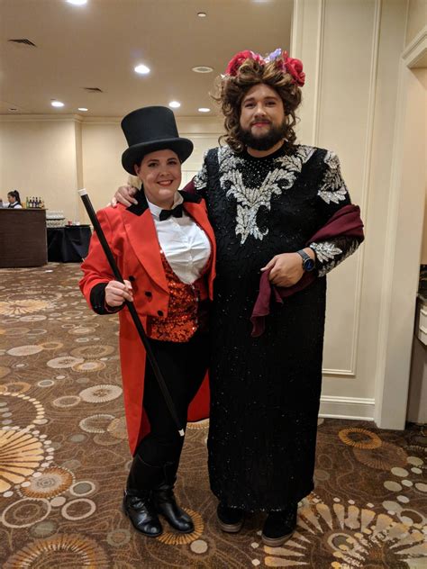 The Greatest Showman Couples Costume Pt Barnum And The Bearded Lady
