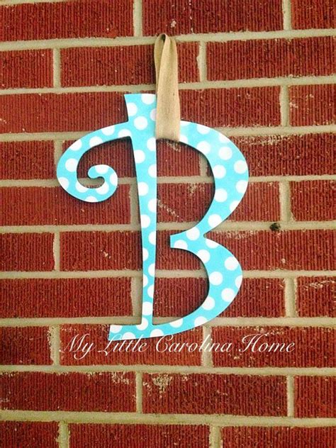 Novelty home décor plaques & signs. Monogram decorative letter! Home decor, monogram door ...