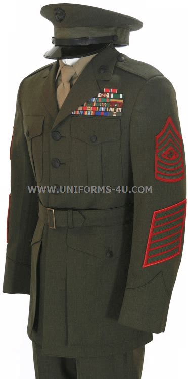 Vintage Named Usmc Officer Service Alpha Complete Uniform Ph