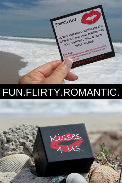 Kisses 4 Us Is A Box Of Fun Flirty Romantic Kisses For Making Kissing Fun Date Night Fun