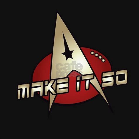 Make It So Star Trek Round Magnet Make It So Star Trek Magnet By