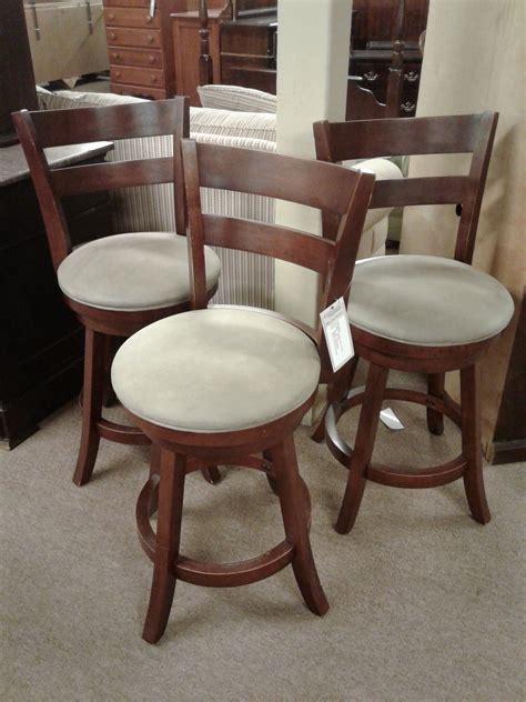 3 Pc Counter Height Bar Stools Delmarva Furniture Consignment