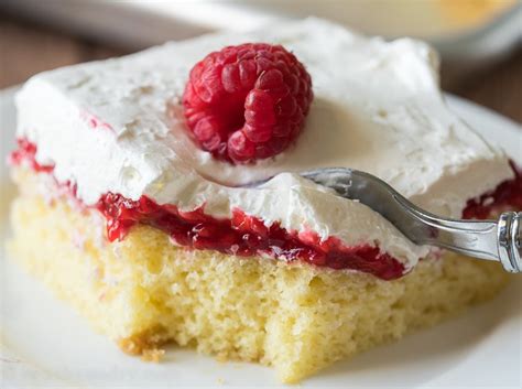 Vanilla Raspberry Sheet Cake Recipe I Wash You Dry