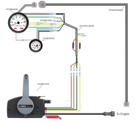 Yamaha 703 remote control wiring diagram. Yamaha Outboard Tachometer Wiring Diagram - Wiring Diagram Schemas