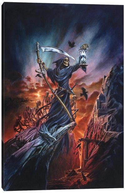 Grim Reaper Art Canvas Prints And Wall Art Icanvas