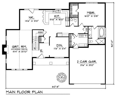 Spacious 4 Bedroom 2 Story Home Plan 89555ah