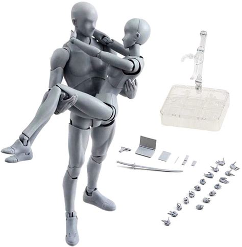 Zreal Body Chan And Kun Model Male Female Right Handed Set Pvc Mobile