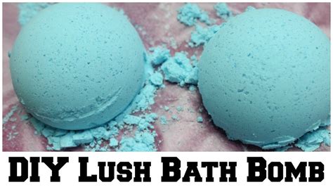 How To Make A Lush Bath Bomb Diy Allie Young Youtube