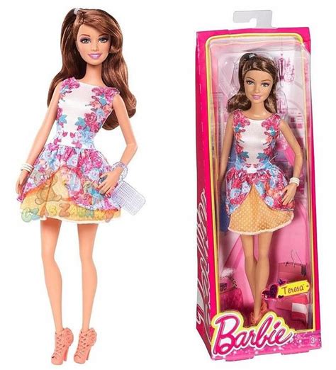 Barbie Fashionista Party Glam Teresa Doll Bcn41 2013 Details And