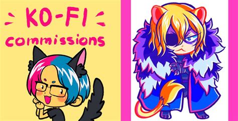 Ko Fi Commissions Open By Kaijujungle On Deviantart