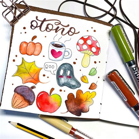 20 Fall Doodles Ideas To Try In Your Bullet Journal