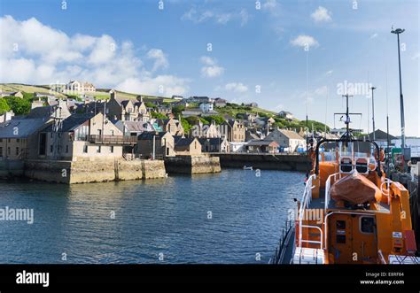 Stromness The Second Largest Town On The Orkney Islands Scotland