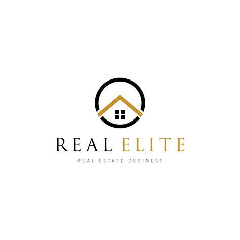 Simple Real Estate Properties Logo Template 640544 Vector