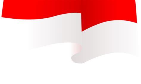 Bendera Indonesia Merah Putih Berkibar Vector Bendera Indonesia