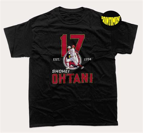 Shohei Ohtani T Shirt Los Angeles Angels Shirt Mlb Baseball Shirt
