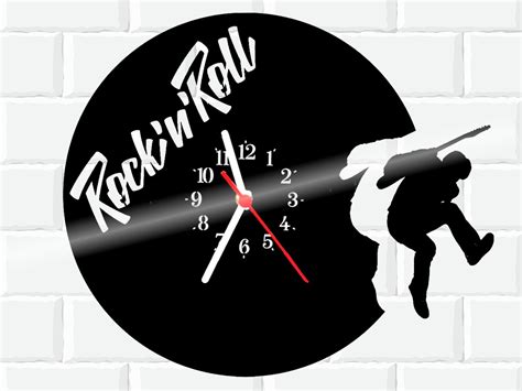 Relógio De Vinil Disco Lp Parede Rock Elo7 Produtos Especiais