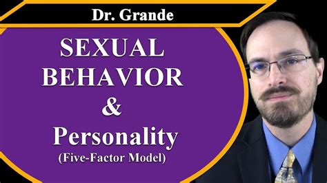 five factor model of personality and sexual behavior youtube