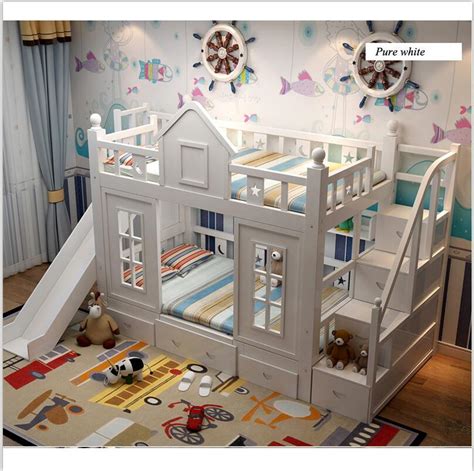 Free princess castle bunk bed plans with slide bedroom furniture. China Modern Children Bedroom Furniture Princess Castle ...