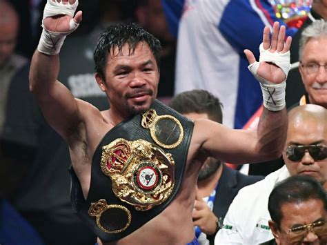 Pacquiao Not Keen On Doing Exhibition Fights Vs Non Boxers Inquirer