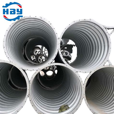 1000mm Metal Corrugated Culvert Pipe For Highway Good Price China