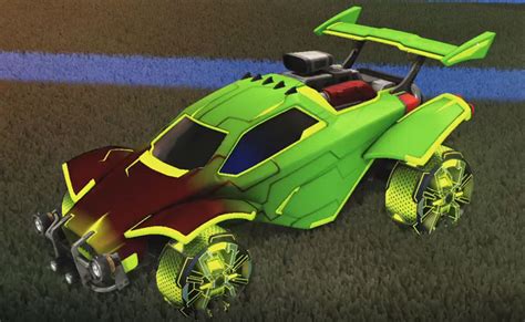 Rocket League Lime Octane Design With Lime Mainframe And Lime Apparatus