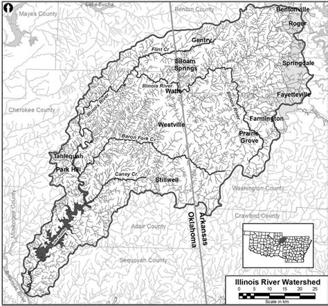 Phosphorus Mass Balance Of The Illinois River Watershed In Arkansas And