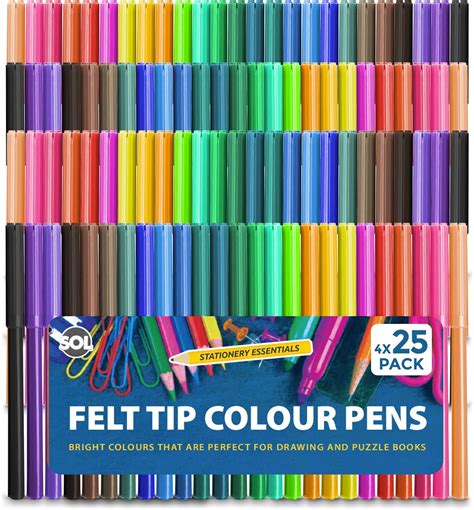 304 Pack Washable Felt Tip Colouring Pens For Kids Shuttle Art 16