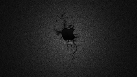 Cracked Apple Logo Hd Desktop Wallpaper Widescreen High Definition