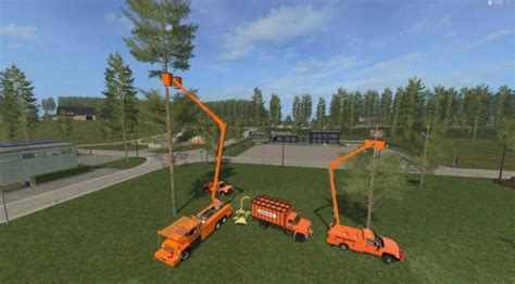 Fs17 Kst Asplundh Tree Trucks Pack V247 Farming Simulator 19 17