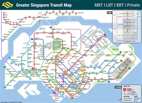Great for everyday reference or tourist use. S'porean Redesigns MRT Map Again, Includes Parks ...