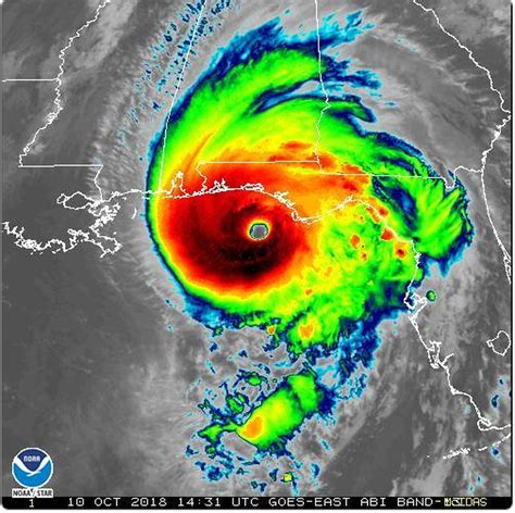 A Few Ways To Watch Hurricane Michael Make Landfall