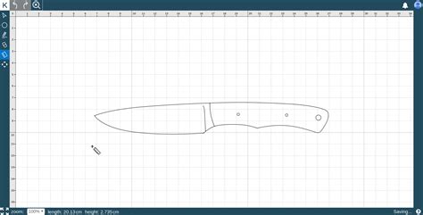 Save the pdf or open in acrobat first before printing. Knifeprint - Online knife design tool