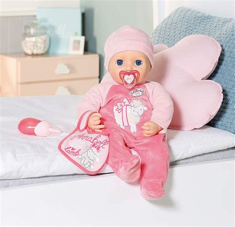 Baby Annabell Doll 43cm Realistic Doll With Lifelike Functions Soft