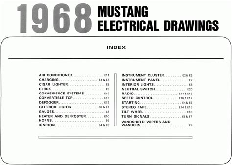 It shows the parts of the circuit as simplified forms and also the power as well as signal links between the gadgets. 1968 Mustang Wiring Diagrams and Vacuum Schematics - Average Joe Restoration