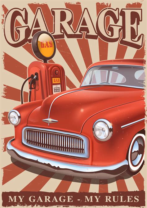 Best Ideas For Coloring Vintage Car Posters
