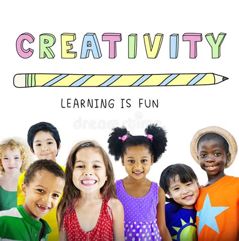 Education Learning Is Fun Children Graphic Concept Stock Image Image