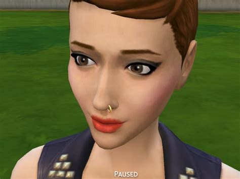 Nose Ring By Snaitf At Mod The Sims Sims 4 Updates