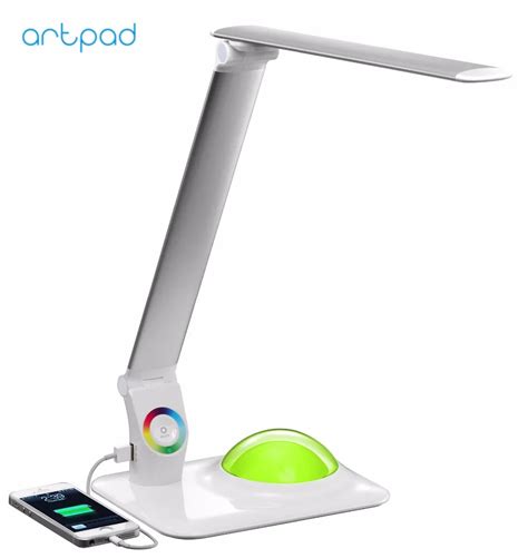 Modern Led Desk Lamp With Usb Port For Charging Phone Touch Dimmer Led