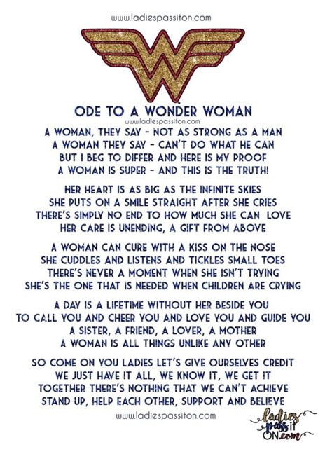 I believe a woman has immense strength and power from within. Pin on Wonder Woman
