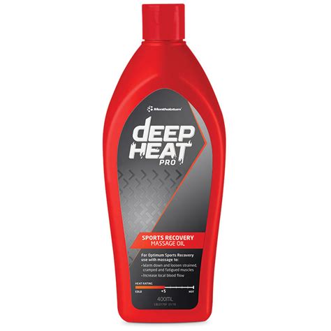 Buy Deep Heat Sports Pro Massage Oil 400ml Online At Chemist Warehouse®