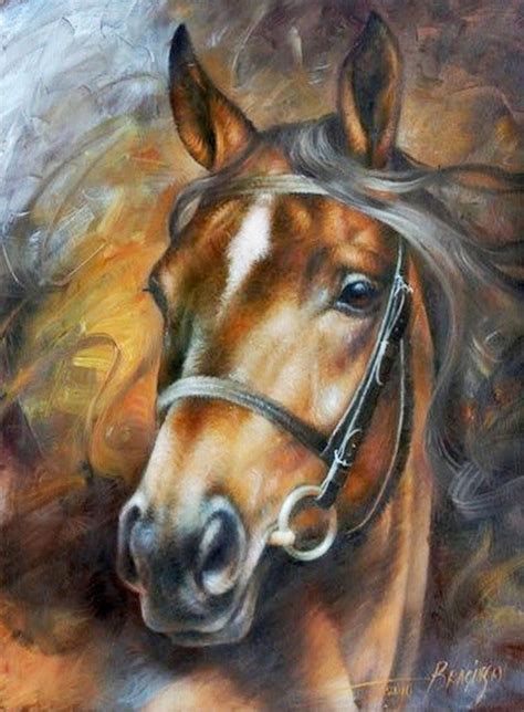 Cuadros Cabezas De Caballos Horse Painting Horse Canvas Painting