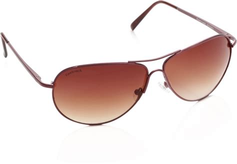 buy fastrack aviator sunglasses brown for men and women online best prices in india