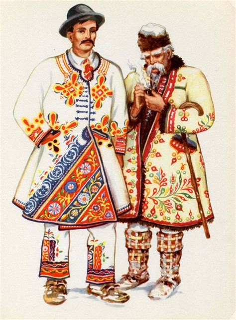 Croatian National Costume Two Men With Images Folk Dresses