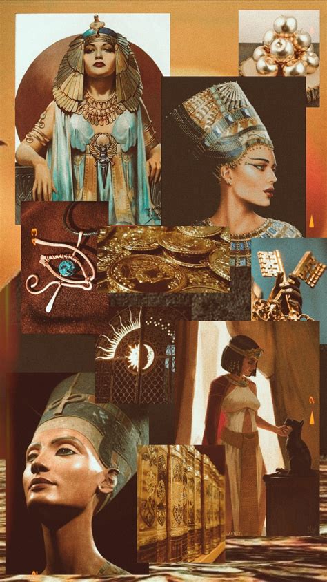 wallpaper cleopatra e nefertiti