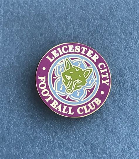 Leicester City Large Pink Crest The Brummie Badgeman